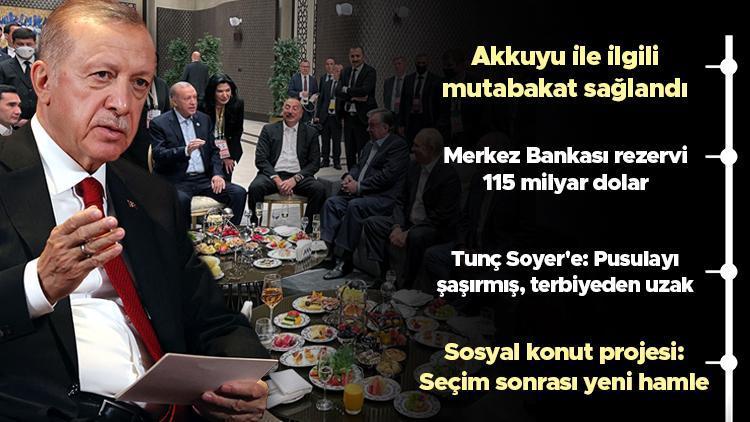 Cumhurbaşkanı Erdoğan gazetecilerin sorularını yanıtladı: Akkuyu, TCMB rezervi, sosyal konut projesi...