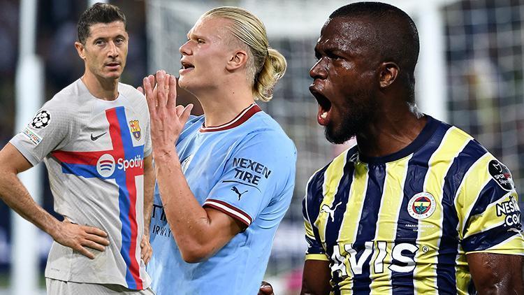 Son Dakika: Fenerbahçede Enner Valencia alev aldı Erling Haaland ve Robert Lewandowskiyi geride bıraktı...