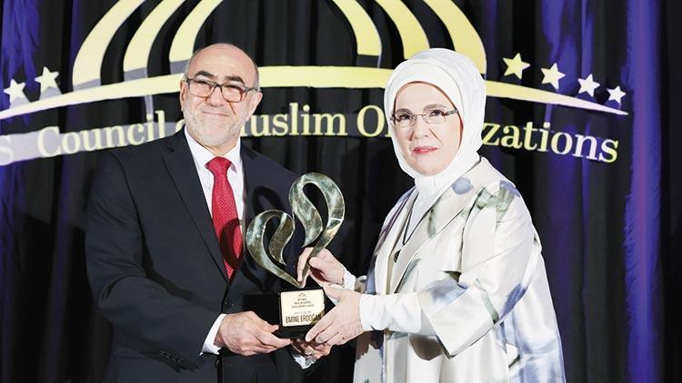 Emine Erdoğan’a ABD’de ödül