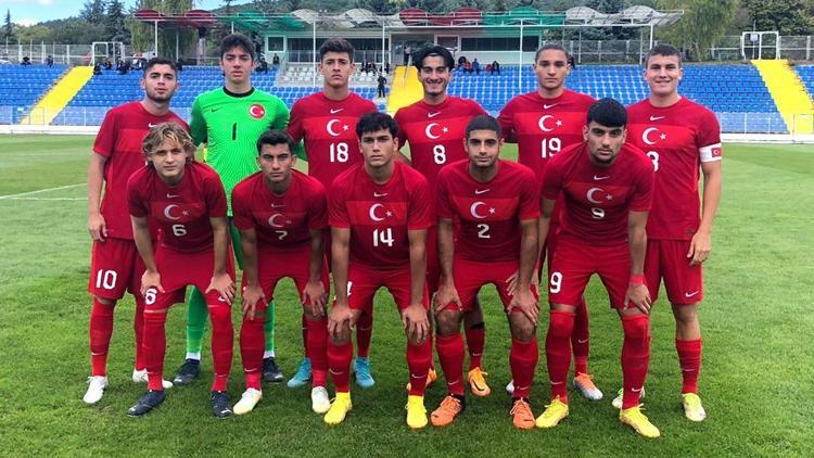 U19 Milli Takımımız Azerbaycanı farklı geçti Hamza Akman yıldızlaştı