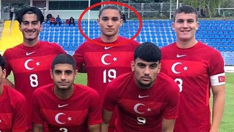 Göztepenin Fenerbahçeden kiraladığı Emir, U19 Milli Takımda da parladı