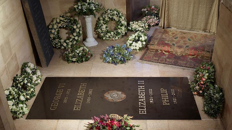 Kraliçe II. Elizabethin mezarı ilk kez görüntülendi