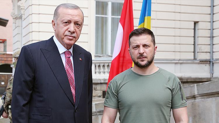 Ukrayna Cumhurbaşkanı Zelenskiden Erdoğana teşekkür