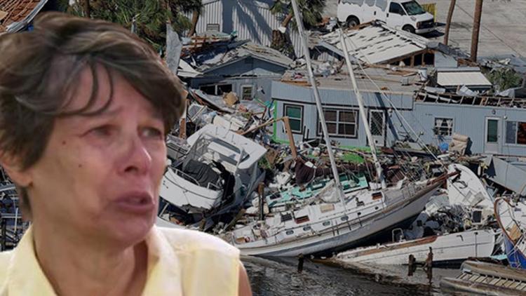 Ian Kasırgası Florida’yı yıktı geçti Bir kadının felçli kocasını korumak için verdiği mücadele herkesi gözyaşlarına boğdu
