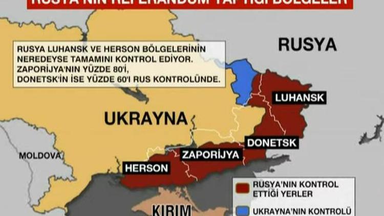 Rusya hangi bölgelerde ilhak ilan etti Donetsk, Luhansk, Herson ve Zaporijya ile ilgili son dakika bilgileri
