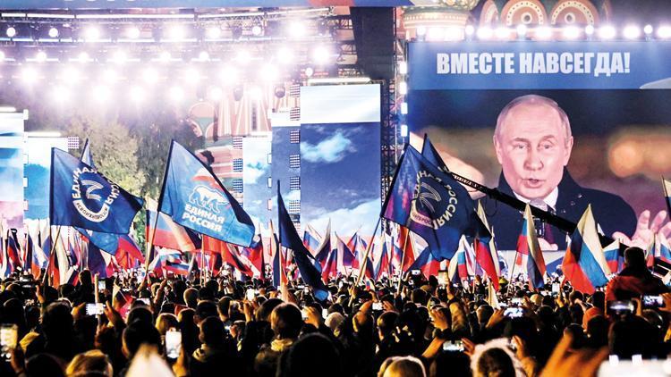 Rusya dünyaya meydan okudu Putin ilhak imzasını attı