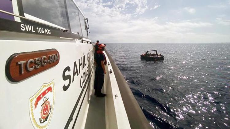 Datça ve Marmaris’te 70 düzensiz göçmen kurtarıldı