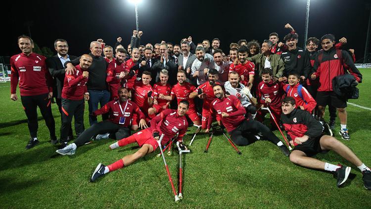 Ampute Futbol Milli Takımı, Dünya Kupasında çeyrek finalde