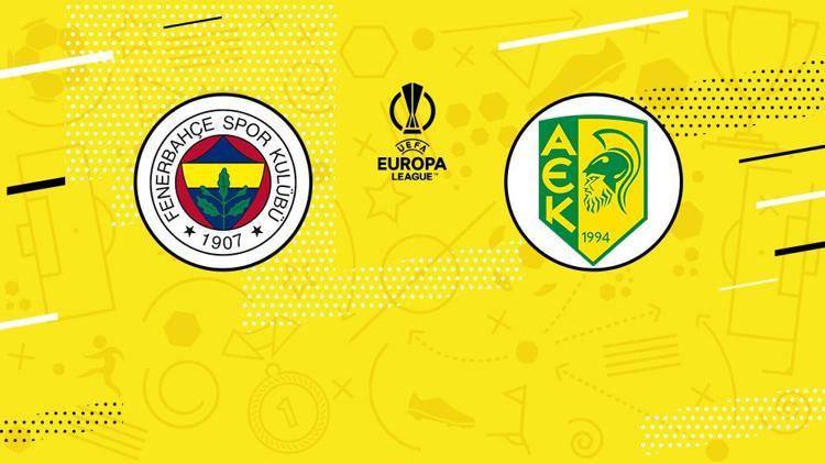 Fenerbahçe AEK Larnaca maçı ne zaman, saat kaçta, hangi kanalda ve şifreli mi UEFA Avrupa Liginde mücadele devam ediyor İşte Fenerbahçe AEK canlı yayın bilgisi