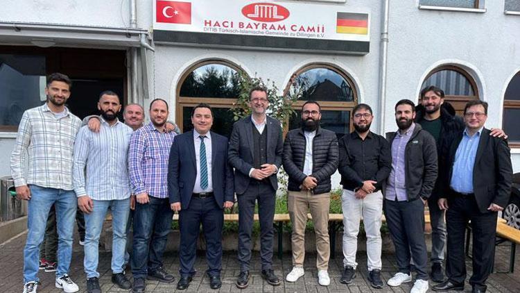 Saarland İçişleri Bakanı Hacı Bayram Camii’ni ziyaret etti
