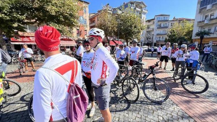 4 gün 170 kilometre pedal çevirerek Bartın’ı gezecekler