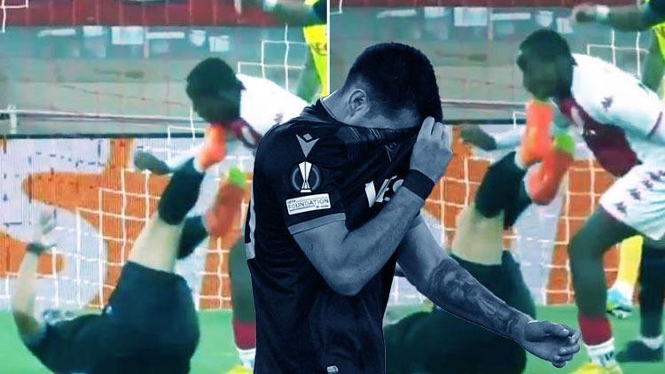 Monaco-Trabzonspor maçında çok konuşulan karar Maxi Gomez kendini savundu, kart tepkisi...
