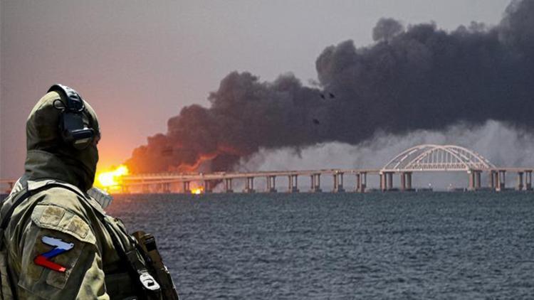 Ukrayna savaşında son durum: Kırım Köprüsü vurulmuştu... Rusyadan intikam saldırısı
