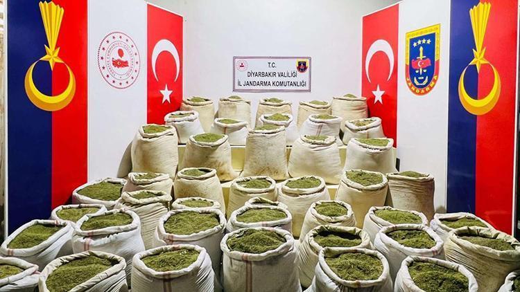 İçişleri Bakanlığı duyurdu: Diyarbakırda 3 ton 470 kilo esrar ele geçirildi