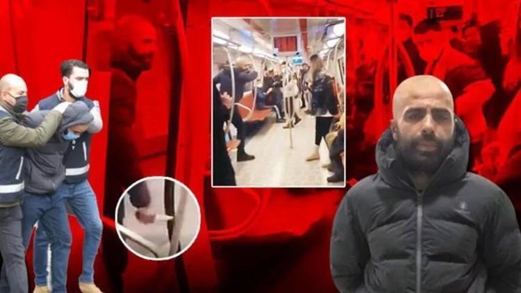 Son dakika... Metrodaki bıçaklı saldırganın cezası belli oldu