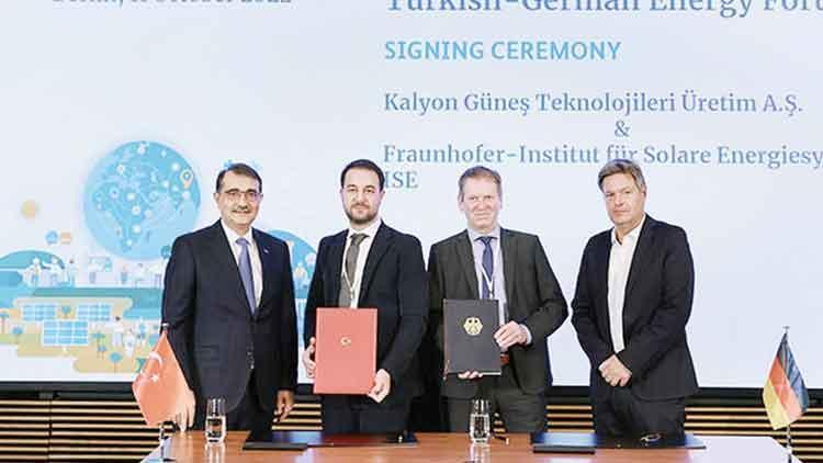 Kalyon Enerji ile Fraunhofer Enstitüsü’nden iş birliği