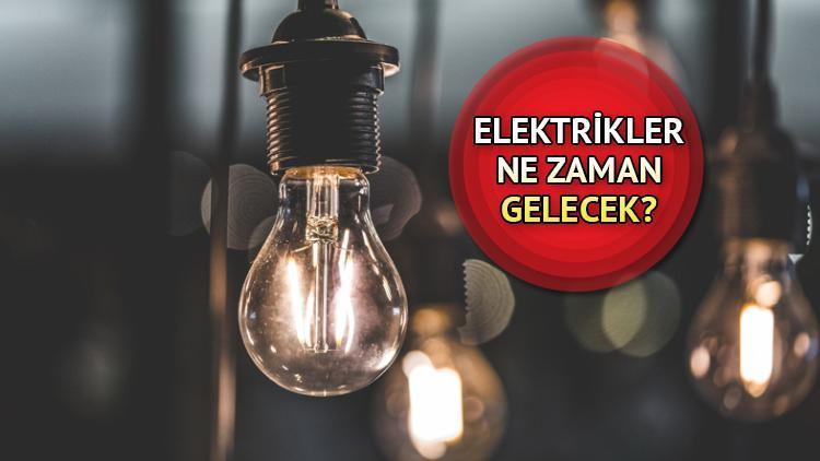 Elektrikler ne zaman gelecek İşte 12 Ekim Çarşamba İstanbulda elektrik kesintisi yapılacak ilçeler