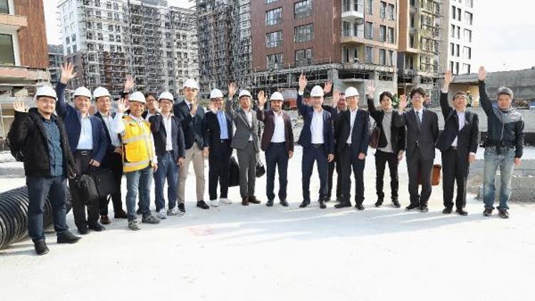 Başakşehir Belediyesi’nin konut projesini Japon yetkililer ziyaret etti