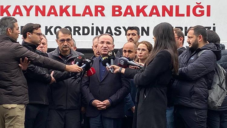 Bakan Bozdağ Bartında: İhmal varsa tespit edilecek, ilgililer hakkında hukuki işlem yapılacak