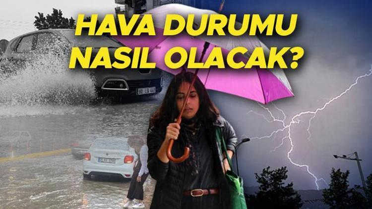 Meteoroloji hava durumu tahminlerini yayınladı Yarın (18 Ekim) hava nasıl olacak Marmara ve Egeye fırtına uyarısı