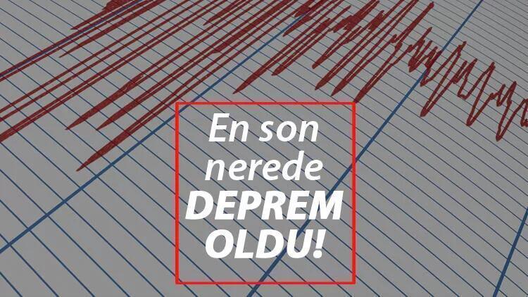 Kuşadası ve İzmirde deprem mi oldu, nerede deprem oldu İşte 18 Ekim Kandilli son deprem açıklaması
