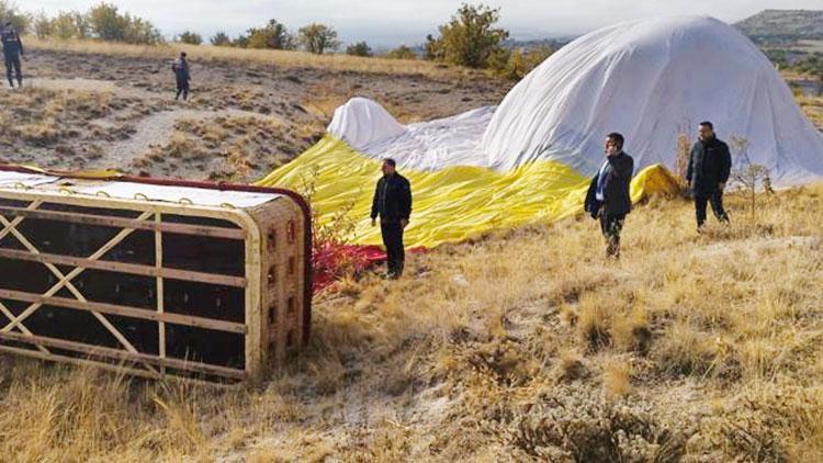 Balon faciası: 2 turist hayatını kaybetti