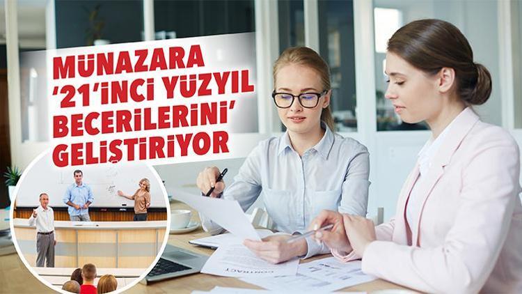 Münazara ‘21’inci yüzyıl becerilerini’ geliştiriyor