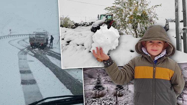 Son dakika... 8 kente kış geldi Kar yağışı etkili oldu: Sürücüler mahsur kaldı
