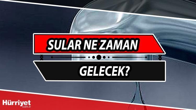 Sular ne zaman gelecek 21 Ekim İSKİ su kesintisi listesi