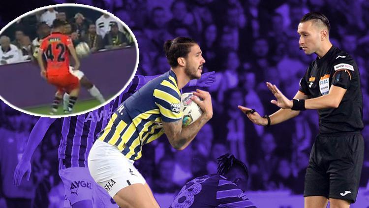 Fenerbahçe-Başakşehir maçında hakem Zorbay Küçüke tepki Çok konuşulan karar ve itirazlar...