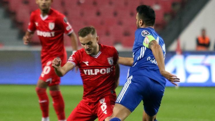 4 gollü maçta Samsunspor ile Boluspor yenişemedi