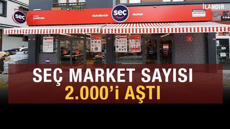 Esnaf dostu iş modeliyle öne çıkan Seç Market’in mağaza sayısı 2000’i aştı