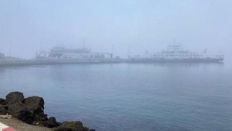 Çanakkale Boğazı yoğun sis nedeniyle çift yönlü kapandı