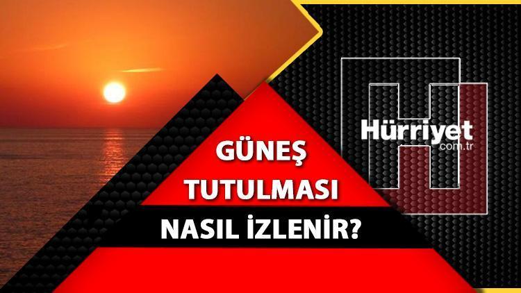 Güneş tutulmasına güneş gözlüğü ile bakılır mı 3D gözlükle güneş tutulması izlenir mi Uzmanlardan uyarı