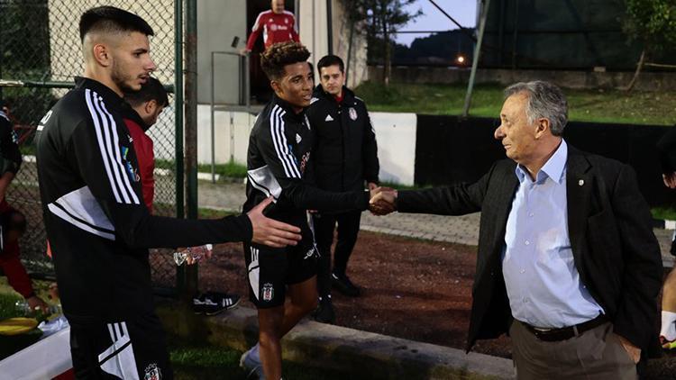 Beşiktaş’ta Ümraniyespor maçının hazırlıkları başladı Ahmet Nur Çebi ve Ceyhun Kazancı...