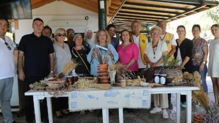 Bodrum’da üreten kadınlara destek