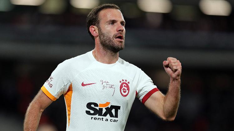 Galatasarayda Juan Matadan galibiyet sözleri Bu golü onlar için attım