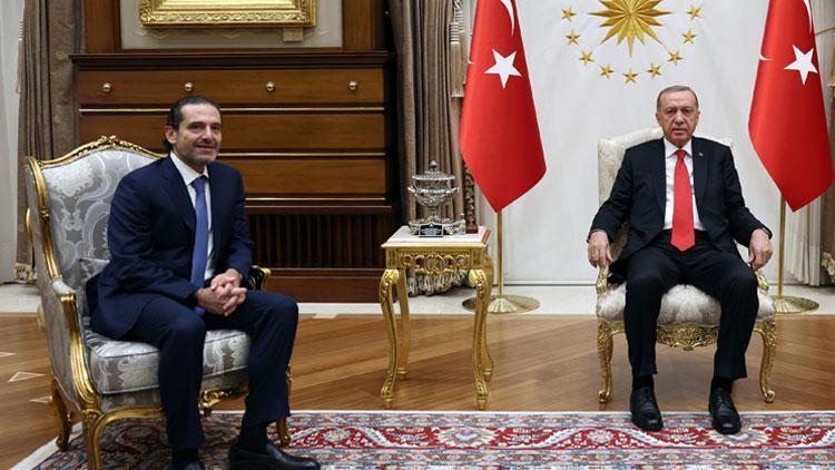 Erdoğan, eski Lübnan Başbakanı Hariri’yi kabul etti
