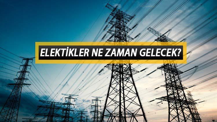 Elektrikler ne zaman gelecek 30 Ekim 2022 İstanbul elektrik kesintisi olacak ilçeler