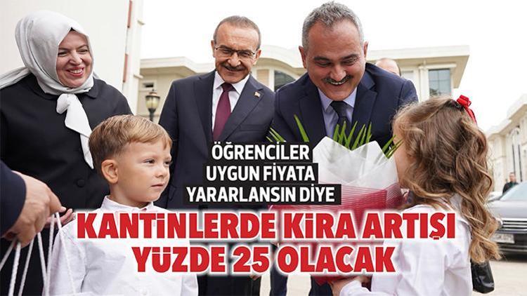 Kantinlerde kira artışı yüzde 25 olacak