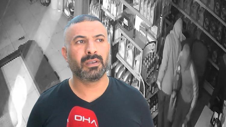 Esenyurtta bildirim geldi; dükkanındaki hırsızlığı canlı yayında izledi