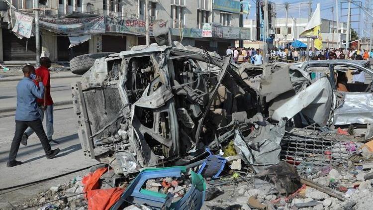 Somalideki  bombalı saldırıda can kaybı 120ye yükseldi