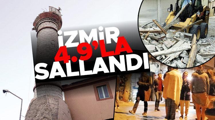Bu kez deprem değil panik öldürdü İzmir 4.9la sallandı