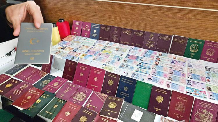 Evlilik kamuflajlı sahte pasaport
