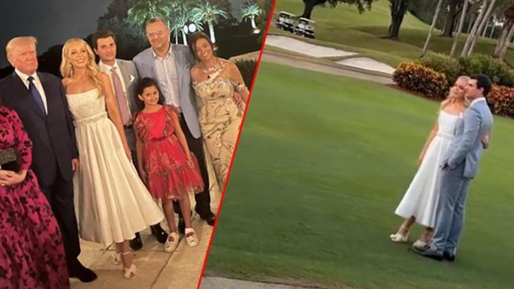 Donald Trump küçük kızı Tiffanyyi evlendiriyor: Koluna takıp prova yaptı