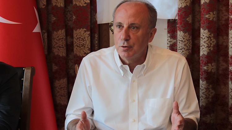 Muharrem İnce: Görüşmelerimiz, 6lı masa görüşmelerine benzemeyecek