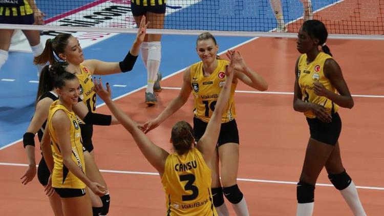 Derbide kazanan VakıfBank