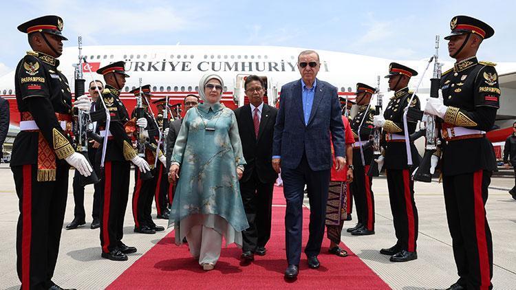 Cumhurbaşkanı Erdoğan, Endonezya’da