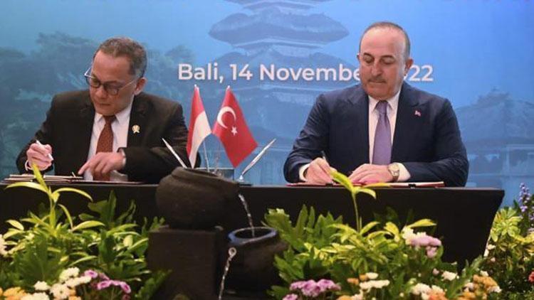 Türkiye ve Endonezya arasında 5 anlaşma imzalandı