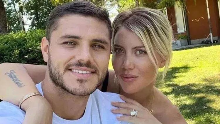 Galatasarayın yıldızı Mauro Icardi ile Wanda Nara boşandı